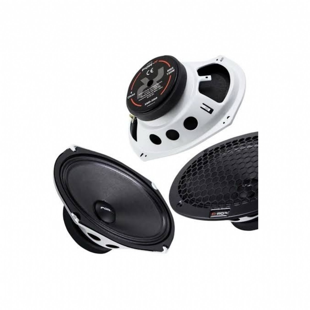 FOR-X XMD-3069 300W 150RMS PROF MİDRANGE OVAL HOPARLÖR - Hoparlör