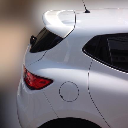 Koplampspoilers Renault Clio IV 2012- - Bovenzijde (ABS) | DXKRE01